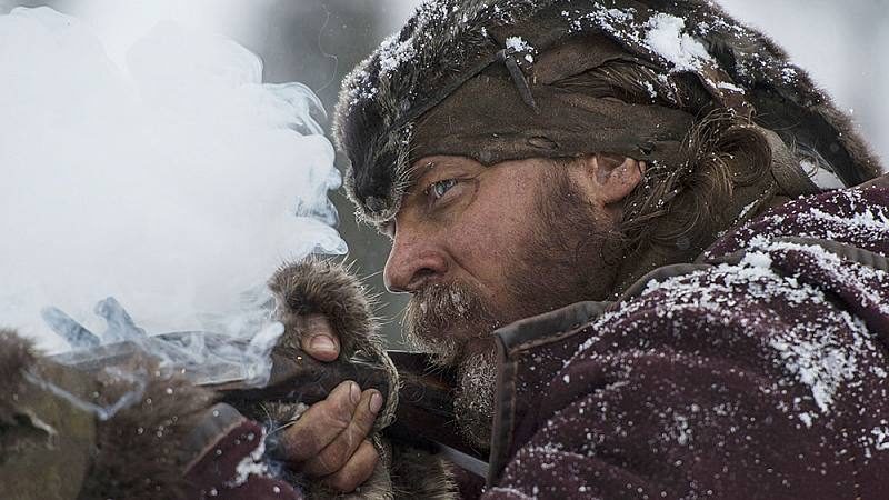 تام هاردی در فیلم بازگشته یا از گور برخاسته The Revenant 2015