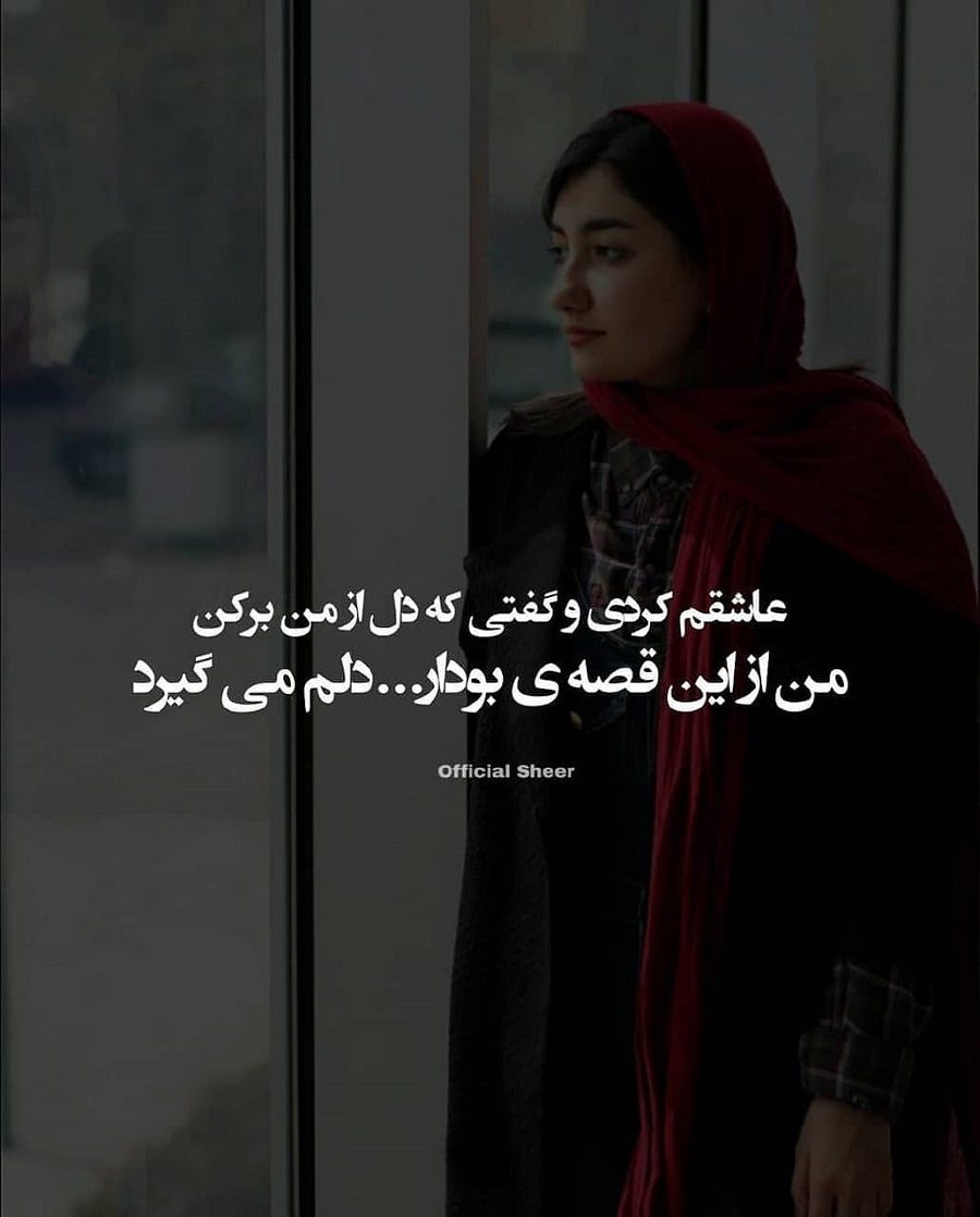 عاشقم کردی و گفتی که دل از من برکن من از این قصه ی بودار دلم می گیرد