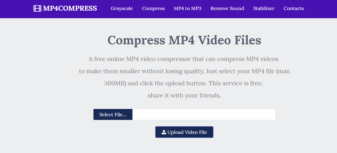 آموزش کاهش حجم فیلم بدون نرم افزار با سایت MP4COMPRESS