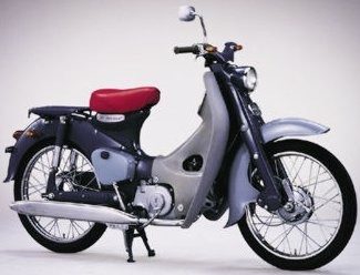 80 تا از محبوب ترین موتورسیکلت های دنیا: موتور سیکلت HONDA C100 SUOER CUB