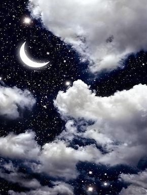 عکس ماه و آسمان برای پروفایل