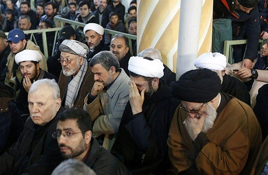مراسم وداع با سردار سلیمانی در تهران
