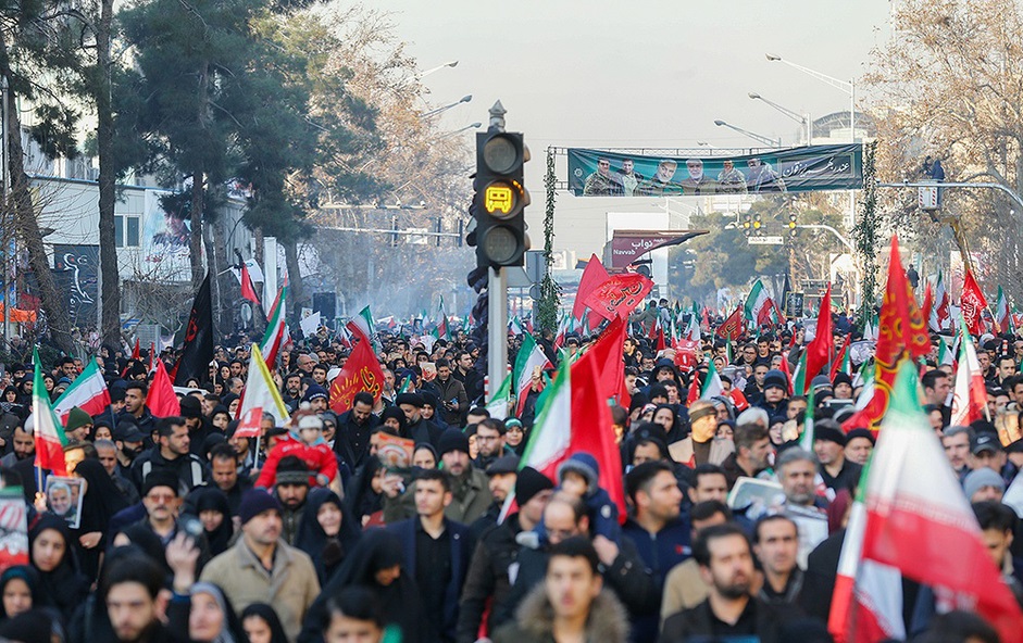 مراسم تشییع سردار سلیمانی در تهران