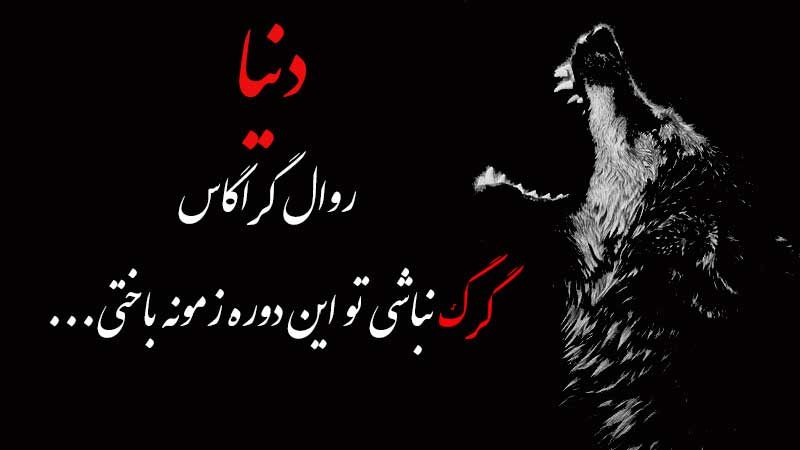 عکس نوشته جدید گرگ باش برای پروفایل