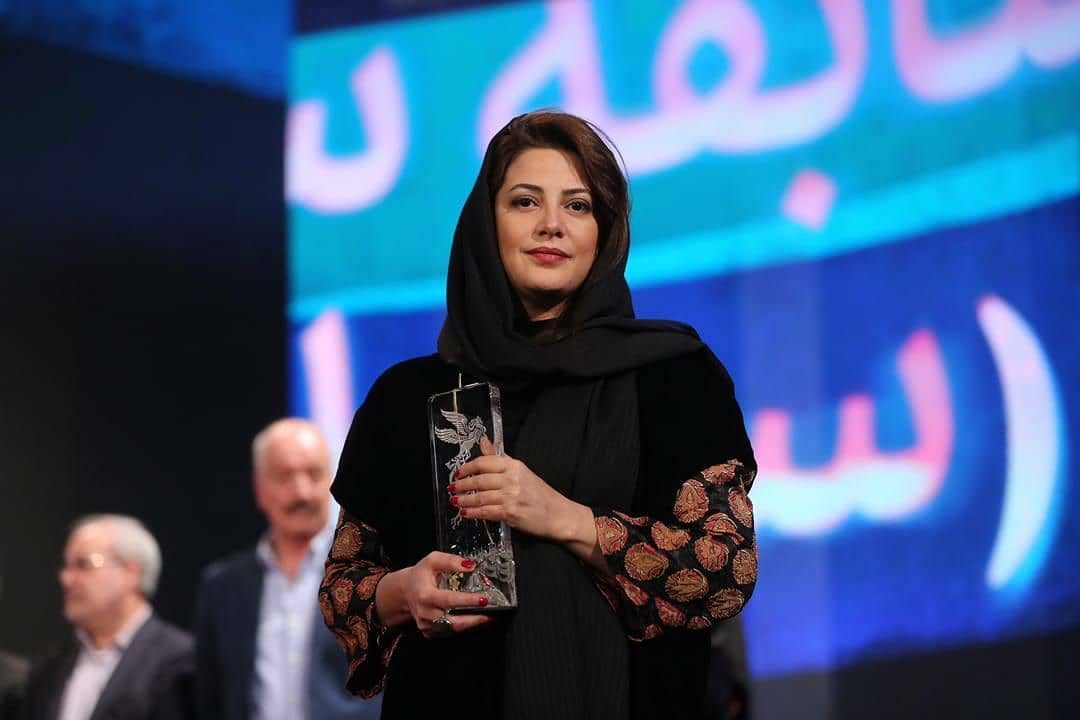 عکس طناز طباطبایی در اختتامیه جشنوراه فیلم فجر 98