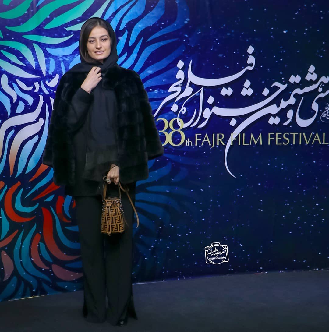 عکس شبنم گودرزی در اختتامیه جشنواره فیلم فجر 98
