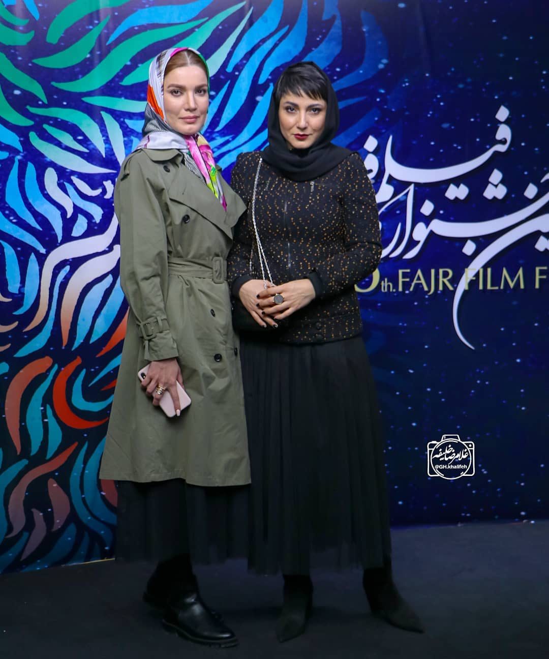 عکس سمیرا حسن پور و متین ستوده در اختتامیه جشنوراه فیلم فجر 98