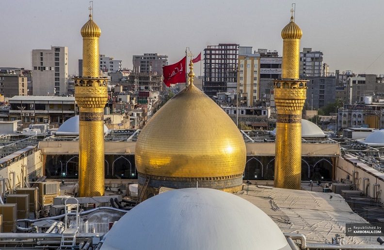 عکس کربلا ، گنبد بارگاه امام حسین (ع)