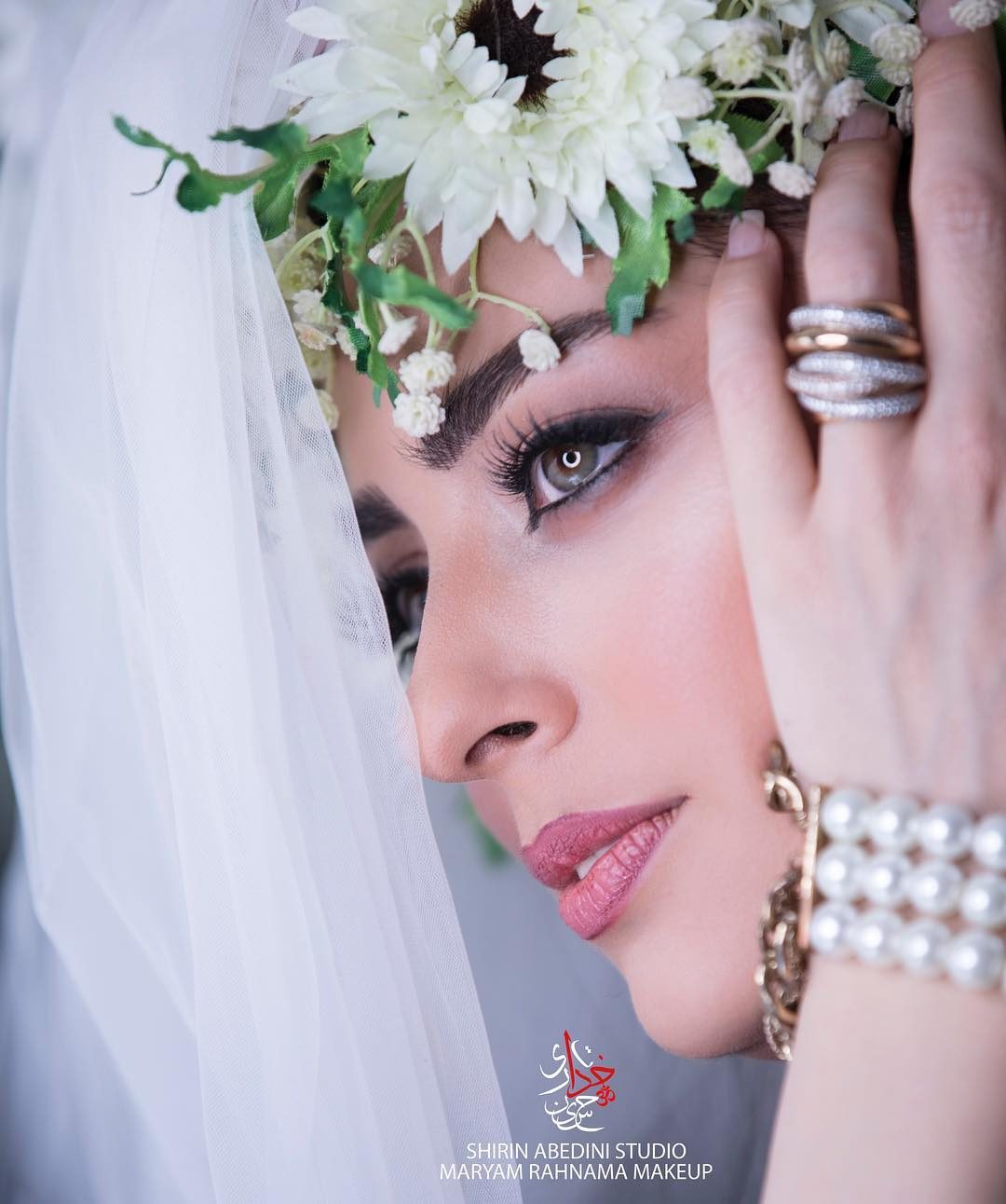 عکس عروسی نفیسه روشن در اینستاگرام