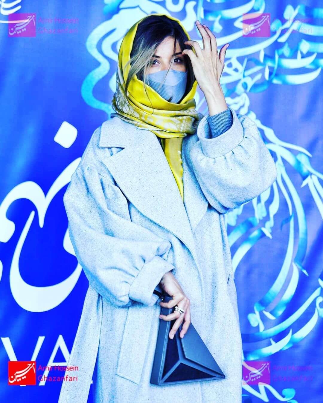 عکس سارا بهرامی در جشنواره فیلم فجر 99