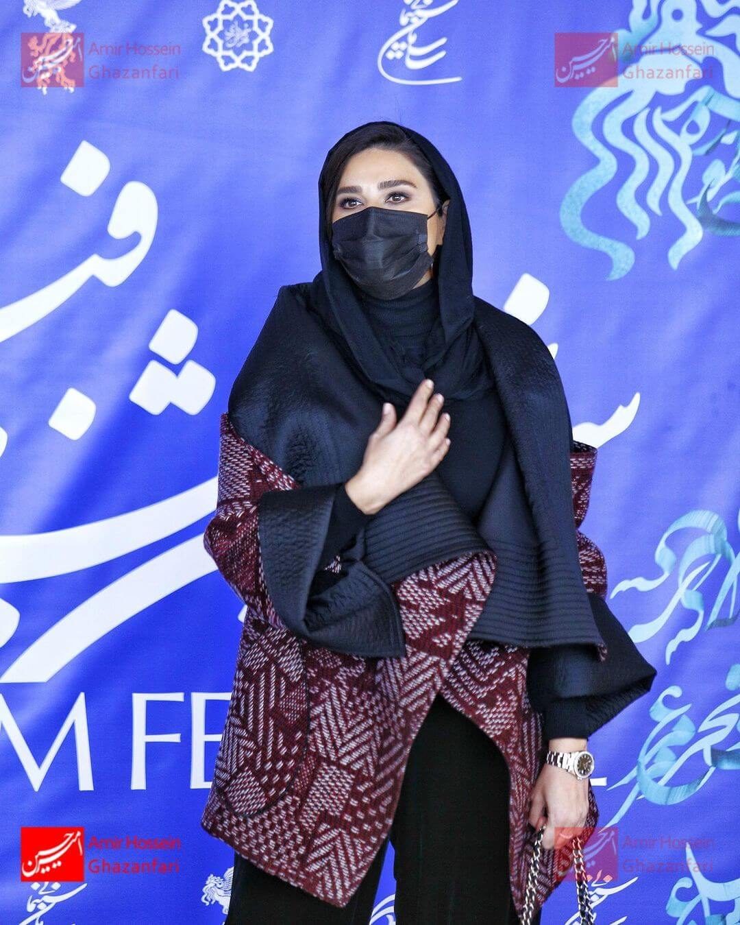 عکس سحر دولتشاهی در نشست خبری "خط فرضی"