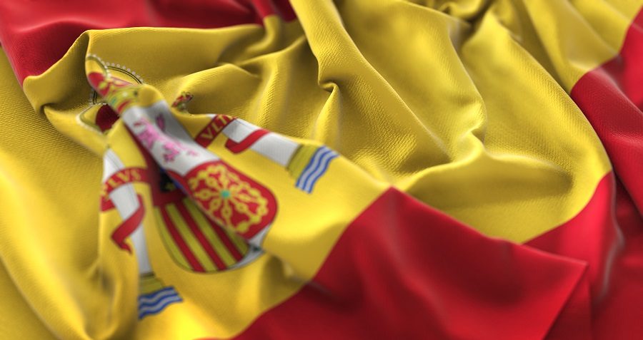 عکس پرچم spain